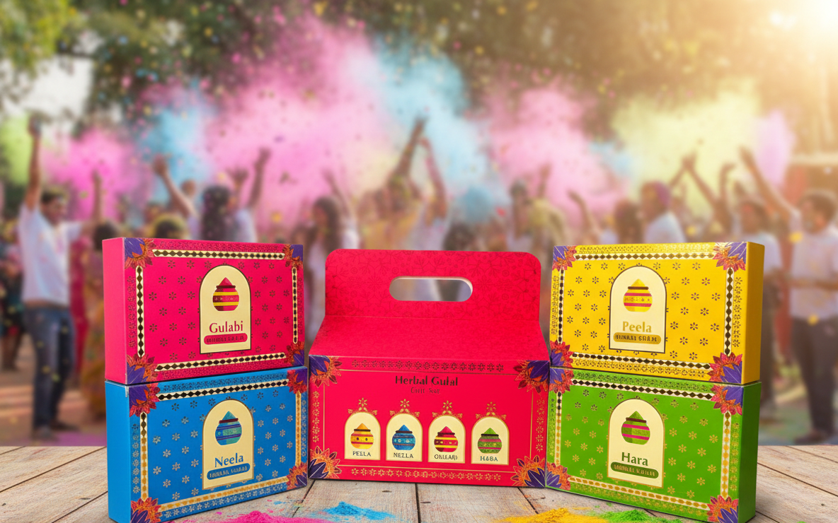 Rangotsav – Premium Herbal Gulal Gift Pack
