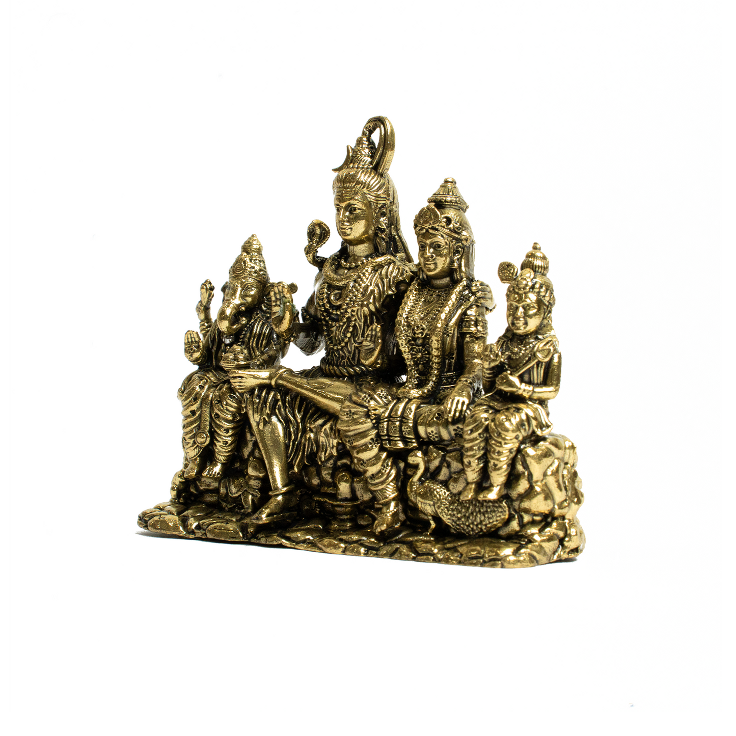 Brass Shiv Family