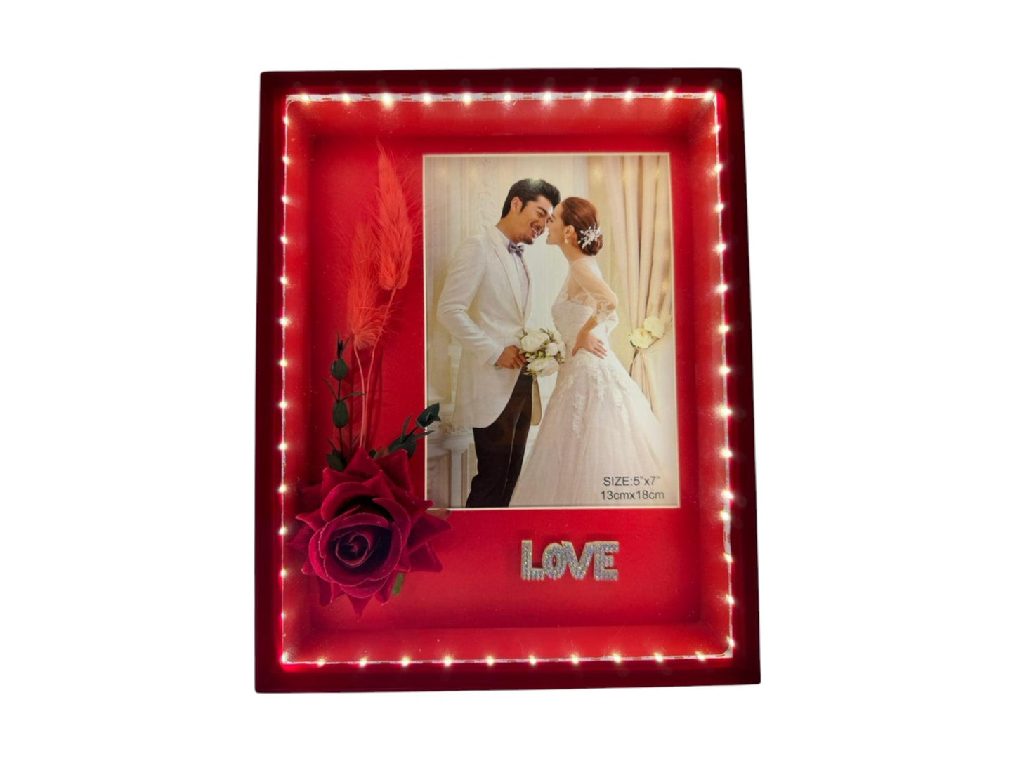 Love Glows Forever – LED Photo Frame