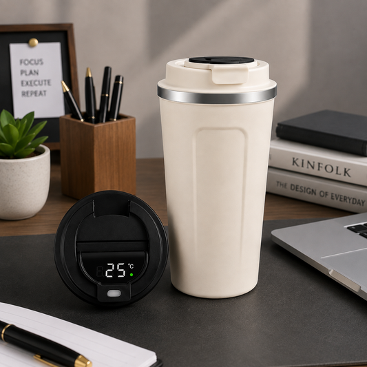 Premium Smart Insulated Coffee Tumbler