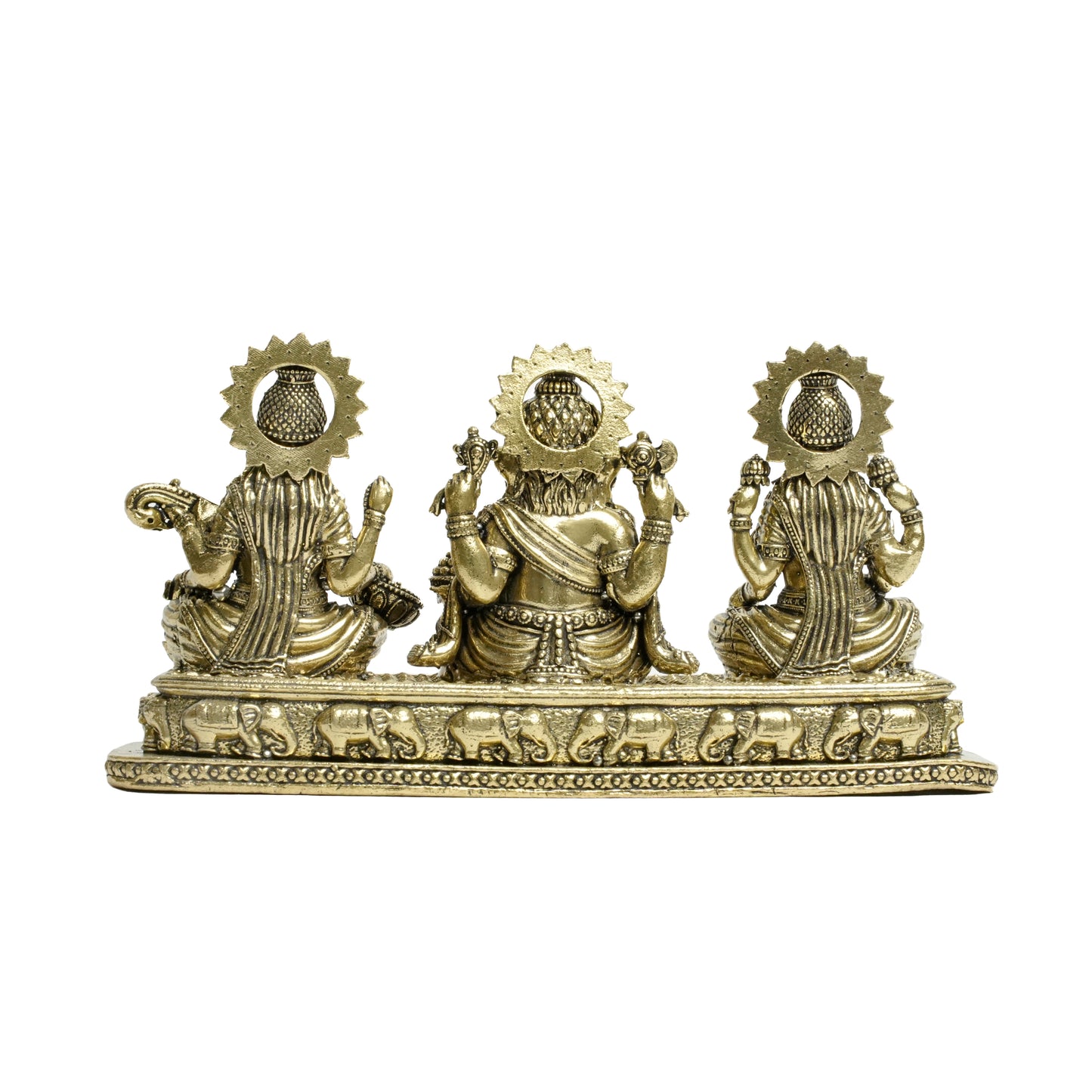 BrassLaxmi+ Ganesh+Saraswati