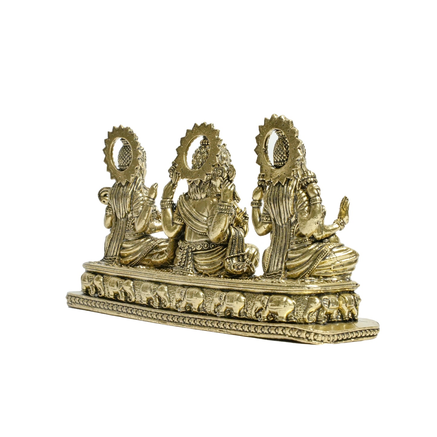 BrassLaxmi+ Ganesh+Saraswati