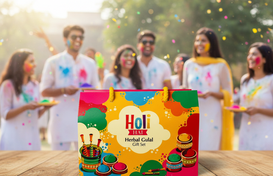 Holi Hai: Herbal Gulal Gift Set