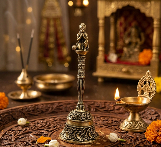 Brass Hanuman Bell