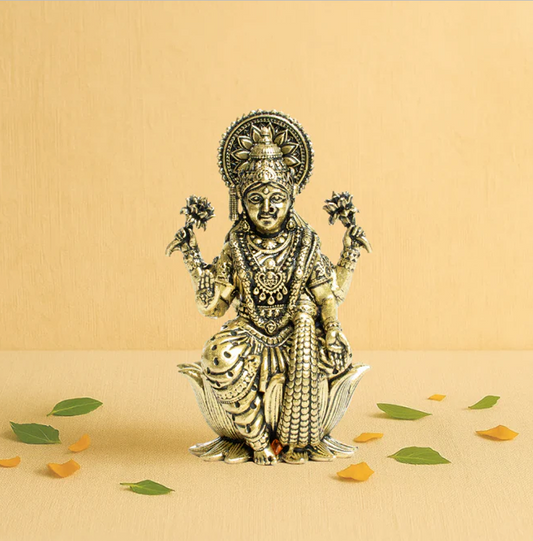 Brass Laxmi Sitting