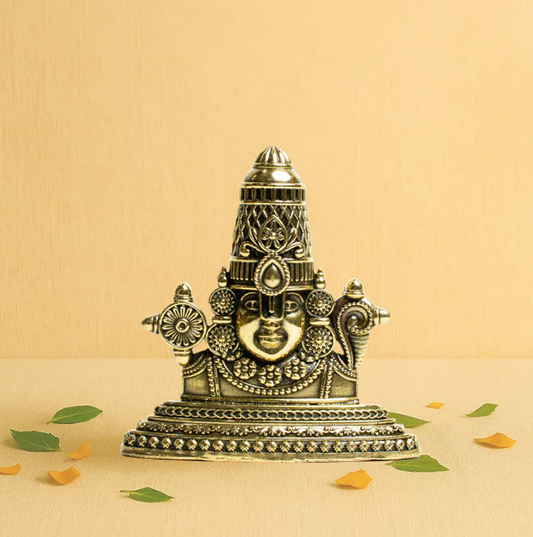 Brass Tirupati Head