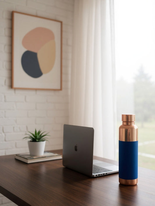Urban Blue Copper Bottle