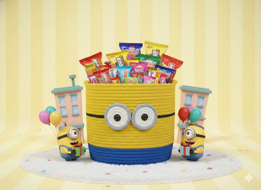 Cheeky Yellow Buddy Treat Basket