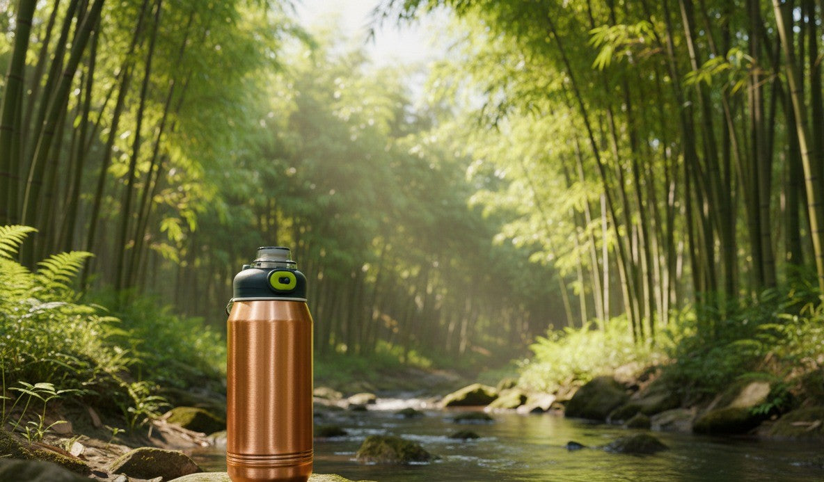 PureRoot Copper Bottle