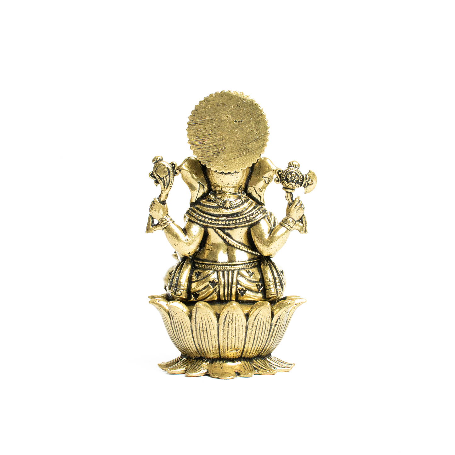 Brass Ganesh Sitting
