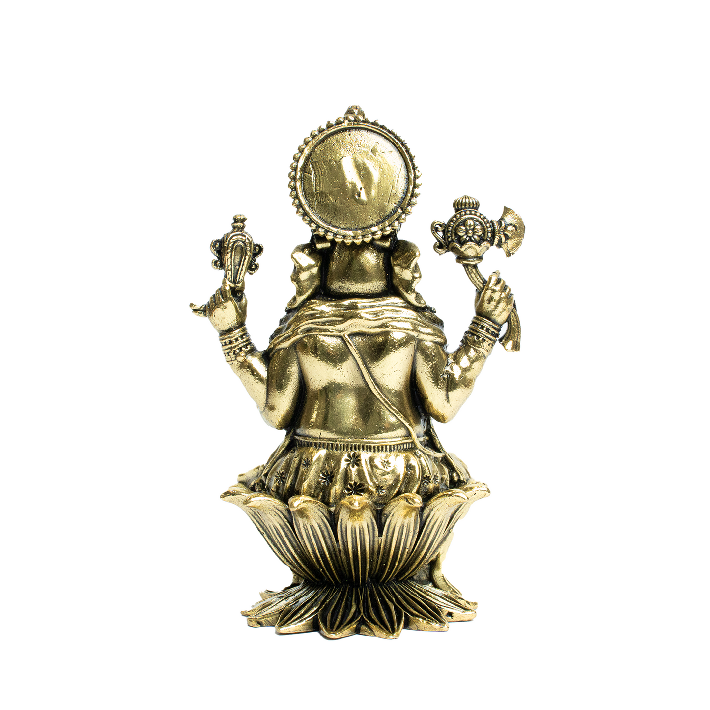 Brass Ganesh On Kamal