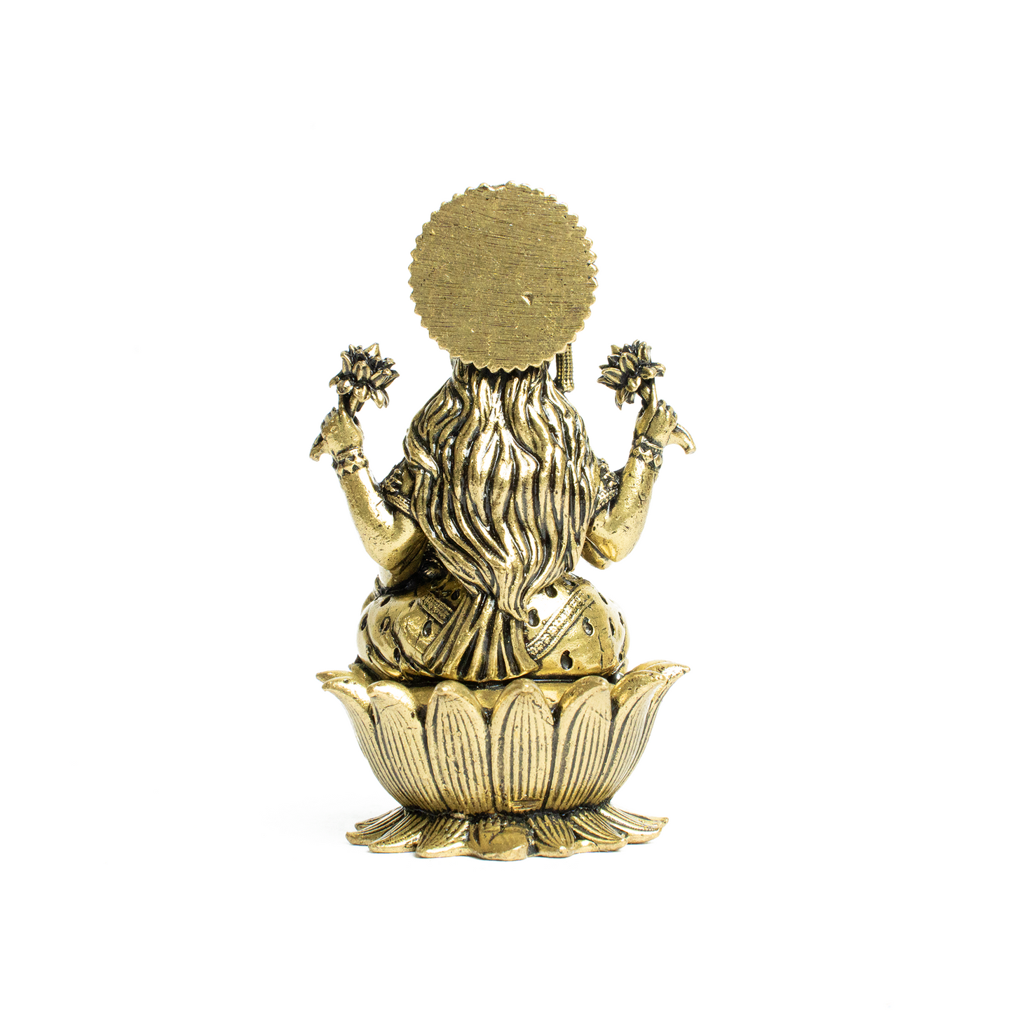Brass Laxmi Sitting