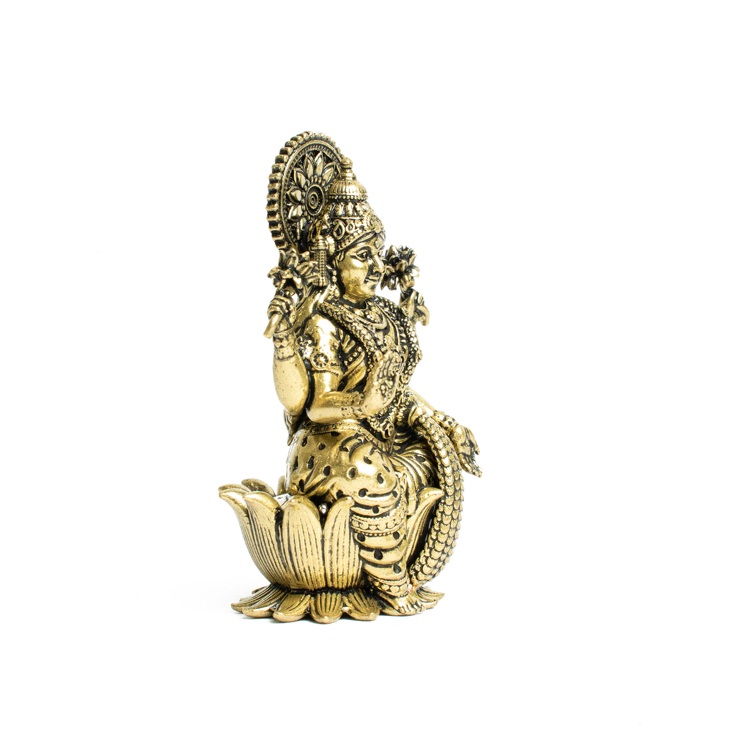 Brass Laxmi Sitting