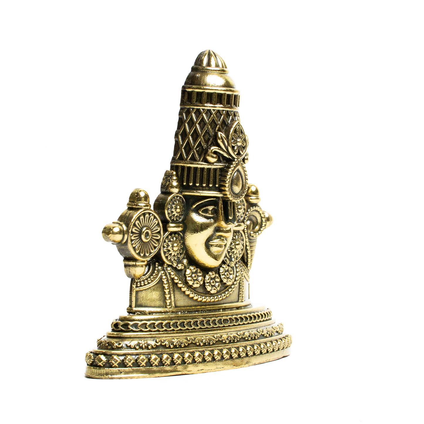 Brass Tirupati Head