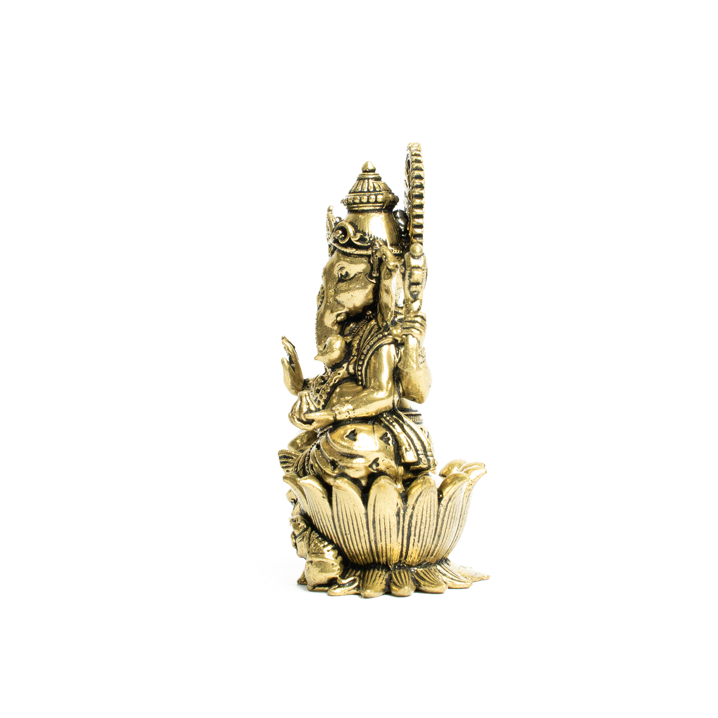 Brass Ganesh Sitting