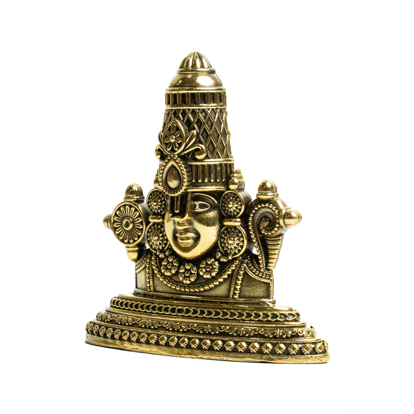Brass Tirupati Head