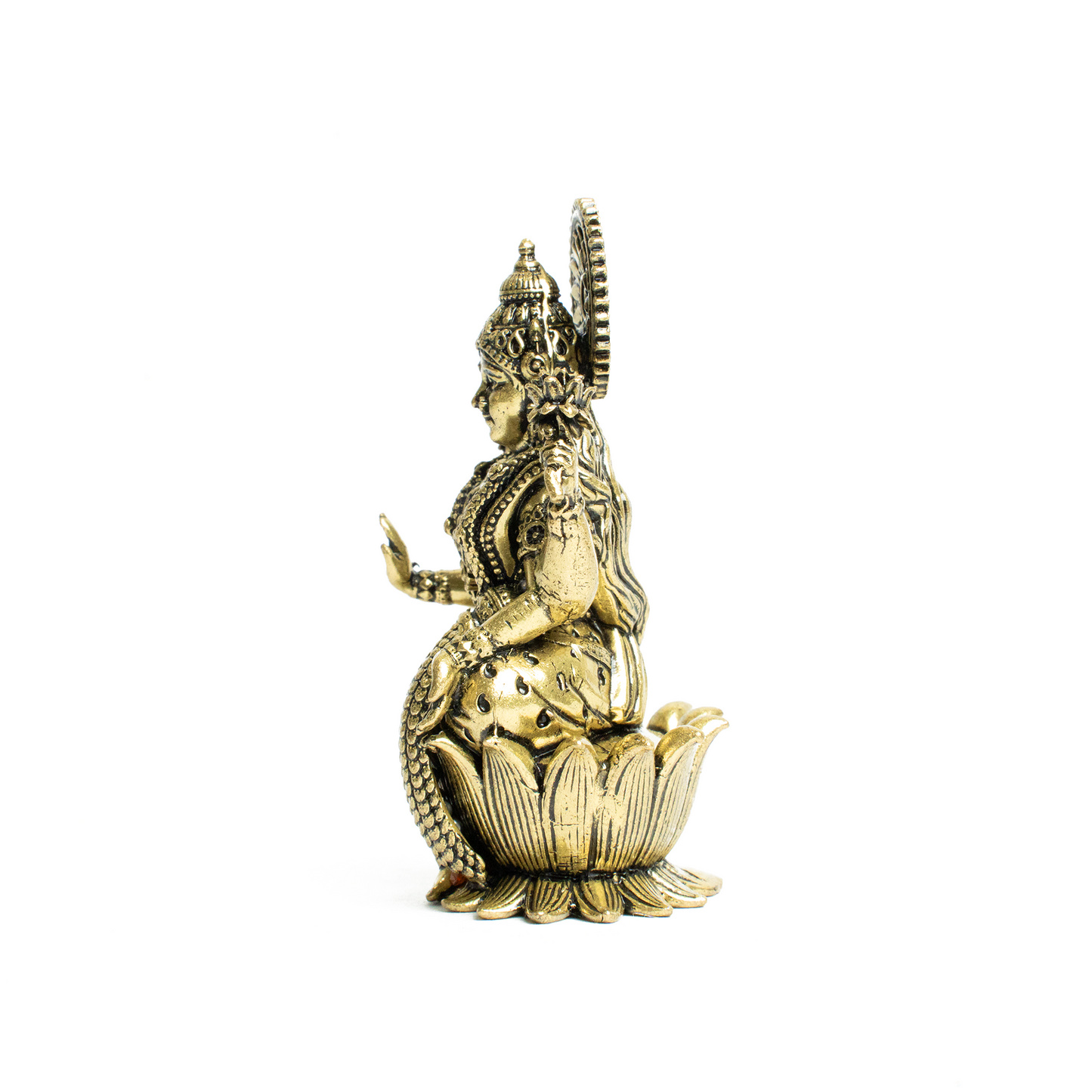 Brass Laxmi Sitting
